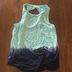 OLDNAVY Teal & Navy Blue Tanktop Medium 8